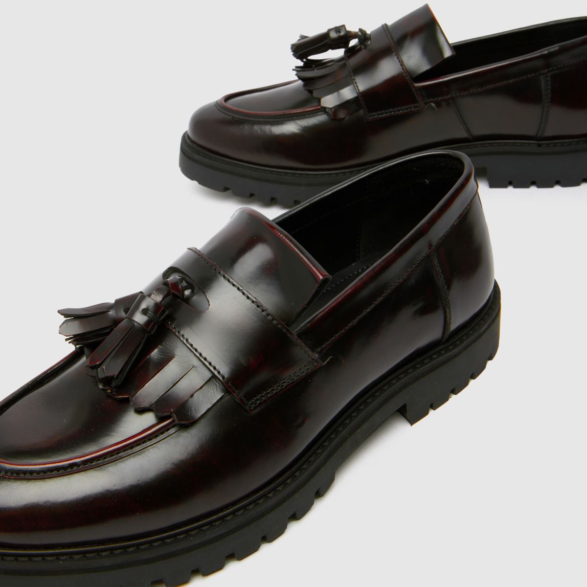 Shoe Ryker mokaszin bordó színben