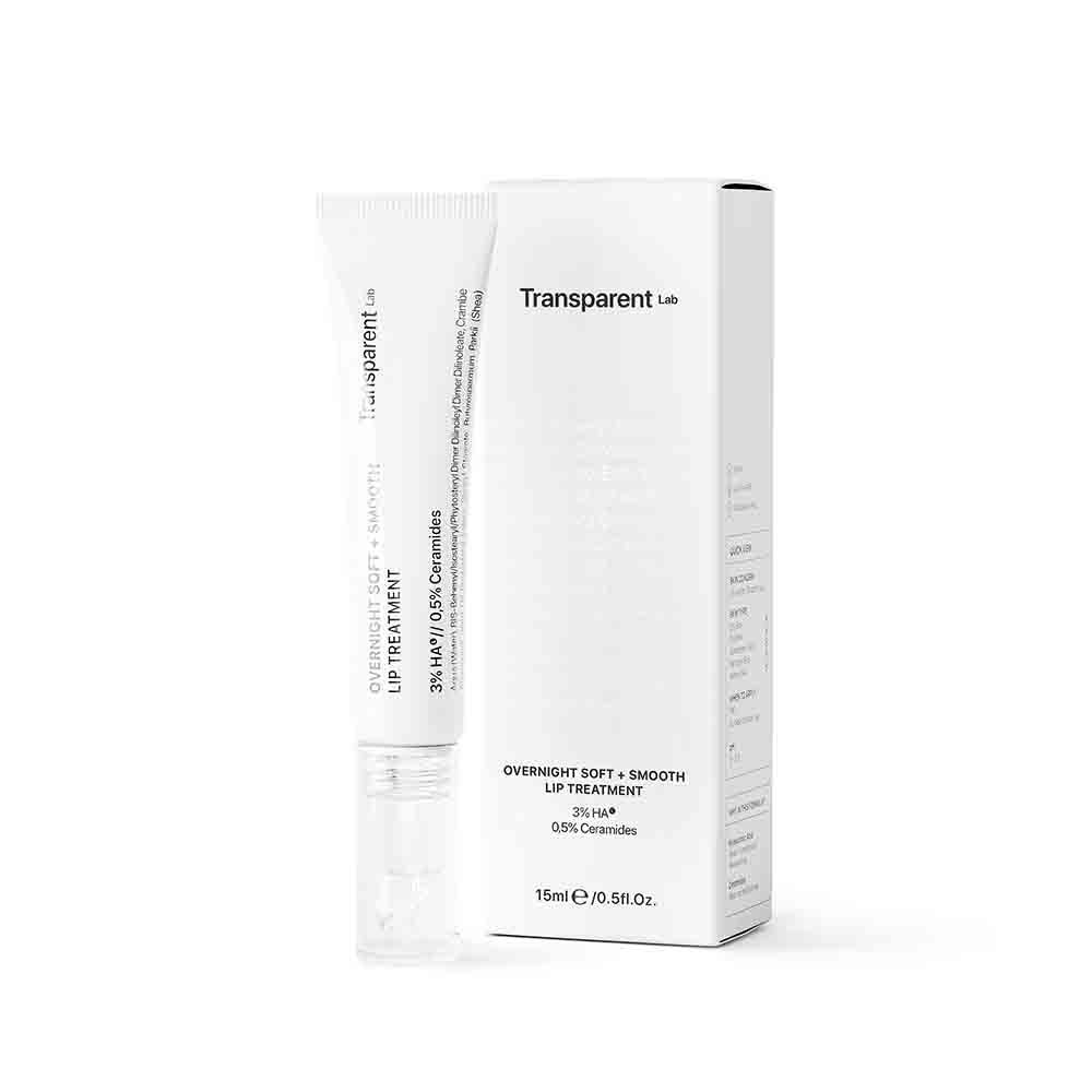 Transparent Lab Lippenpflege Overnight Soft + Smooth Lip Treatment - Reparierende Lippenpflege