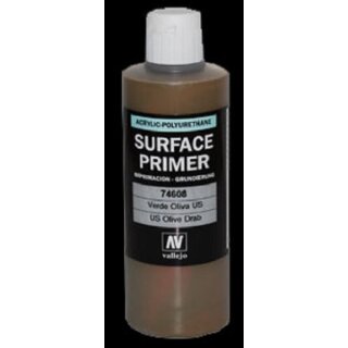 Vallejo Surface Primer US Olive Drab (200ml)