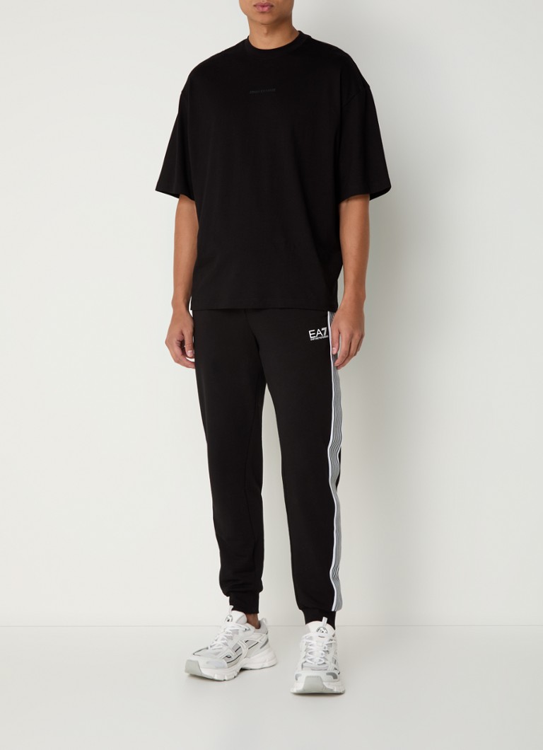 Calça de jogging Emporio Armani com corte afunilado e logotipo.