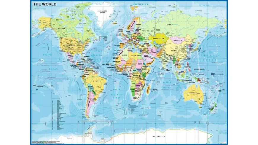 Ravensburger Puzzle - Die Welt, 200 XXL Teile
