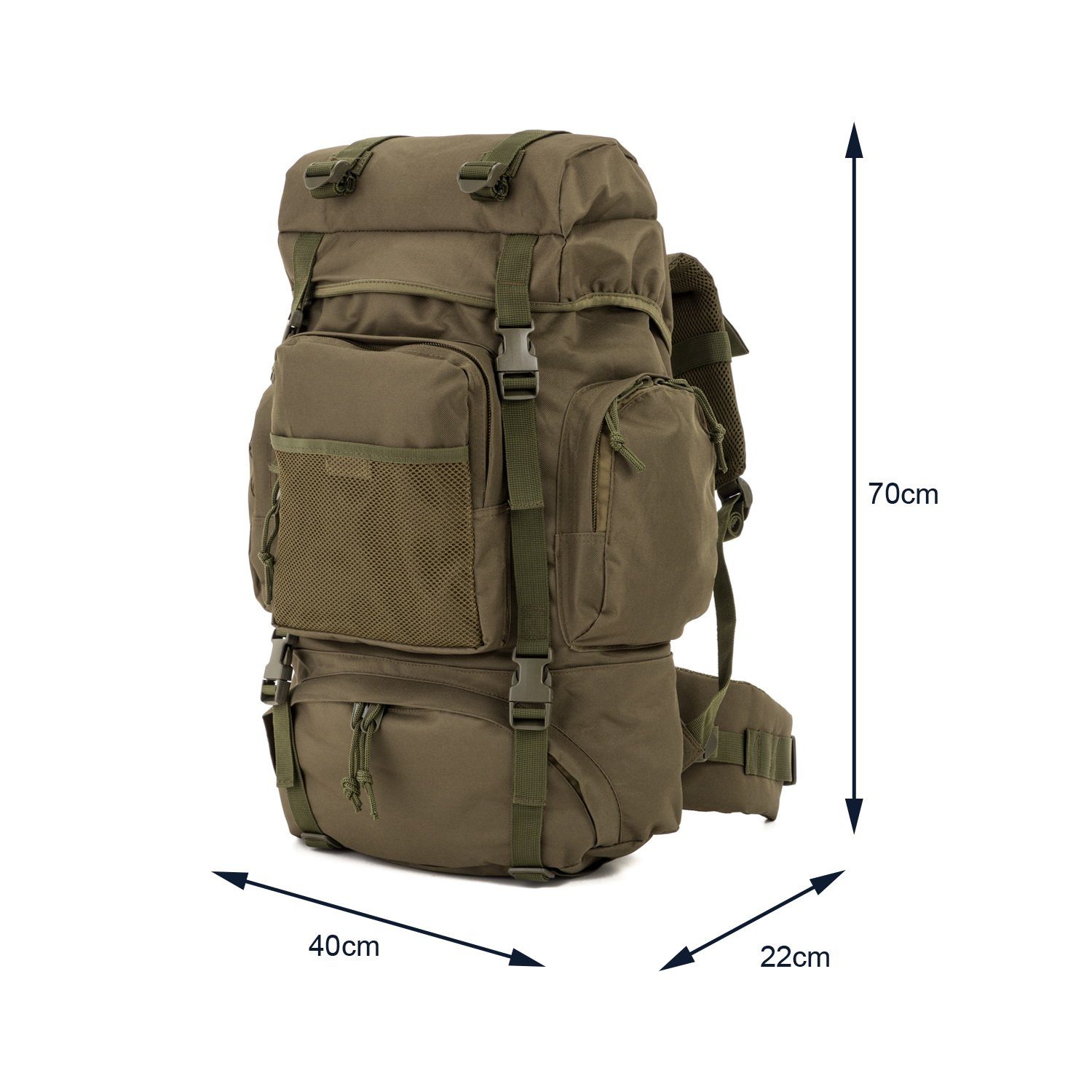 Commando-Industries Wanderrucksack Tactical Rucksack 65 L