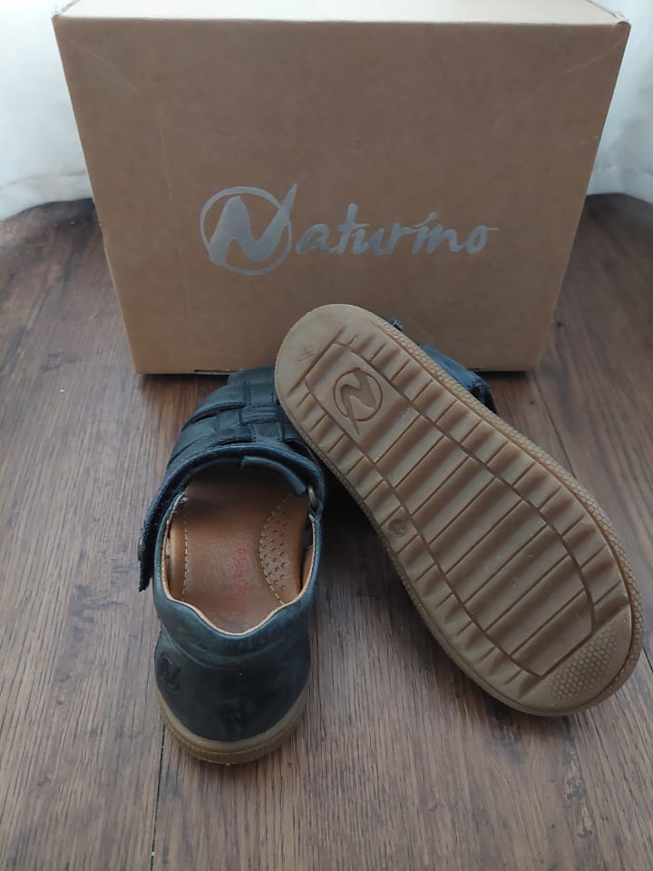 Naturino Leder-Halbsandalen in Dunkelblau günstig kaufen 29
