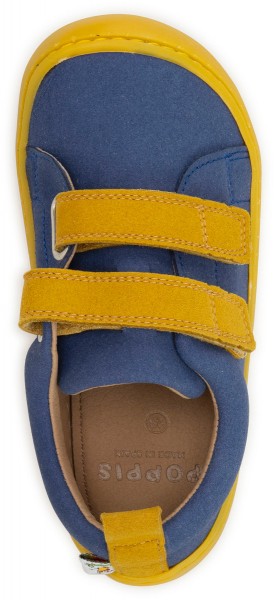 Poppis ~ Nono LowCut Klettschuh ~ Blau/Gelb