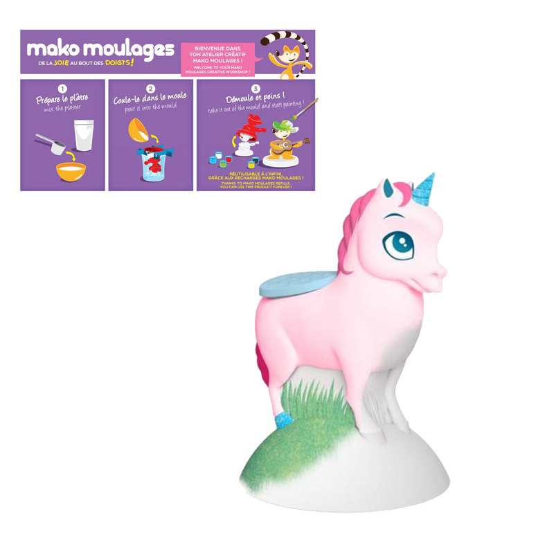 Coffret Mako moulages Ma licorne