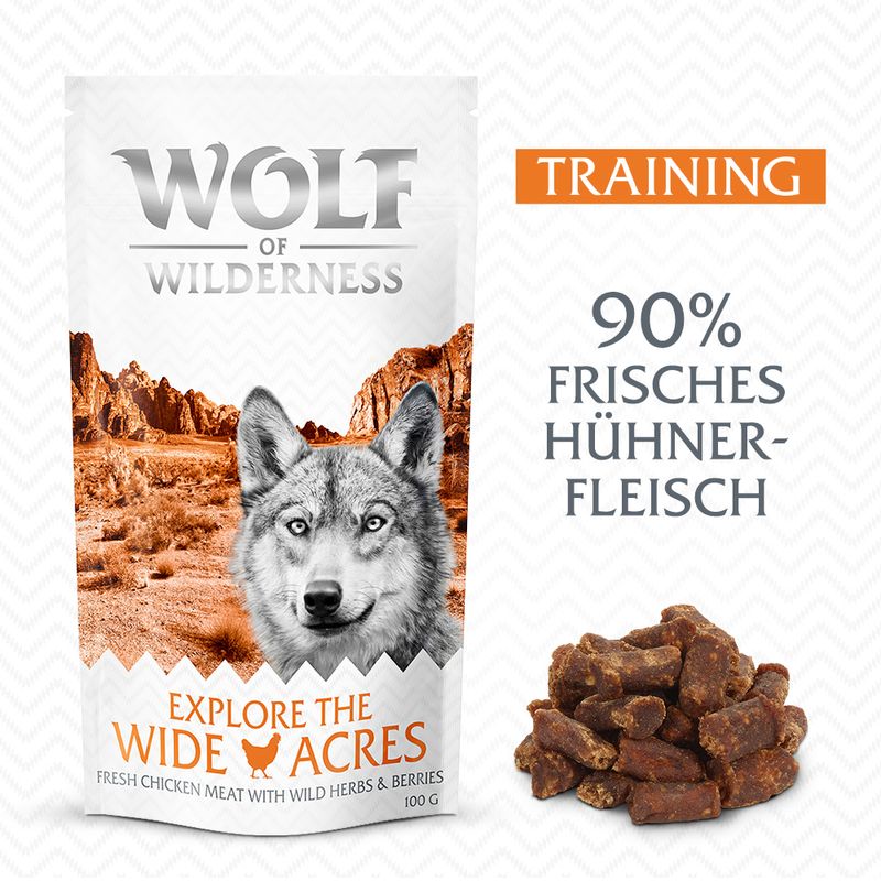 Wolf of Wilderness Training “Explore the Wide Acres” Huhn