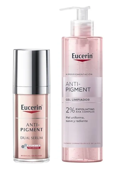 Eucerin serum dvostrukog djelovanja protiv pigmentacije + gel za čišćenje lica