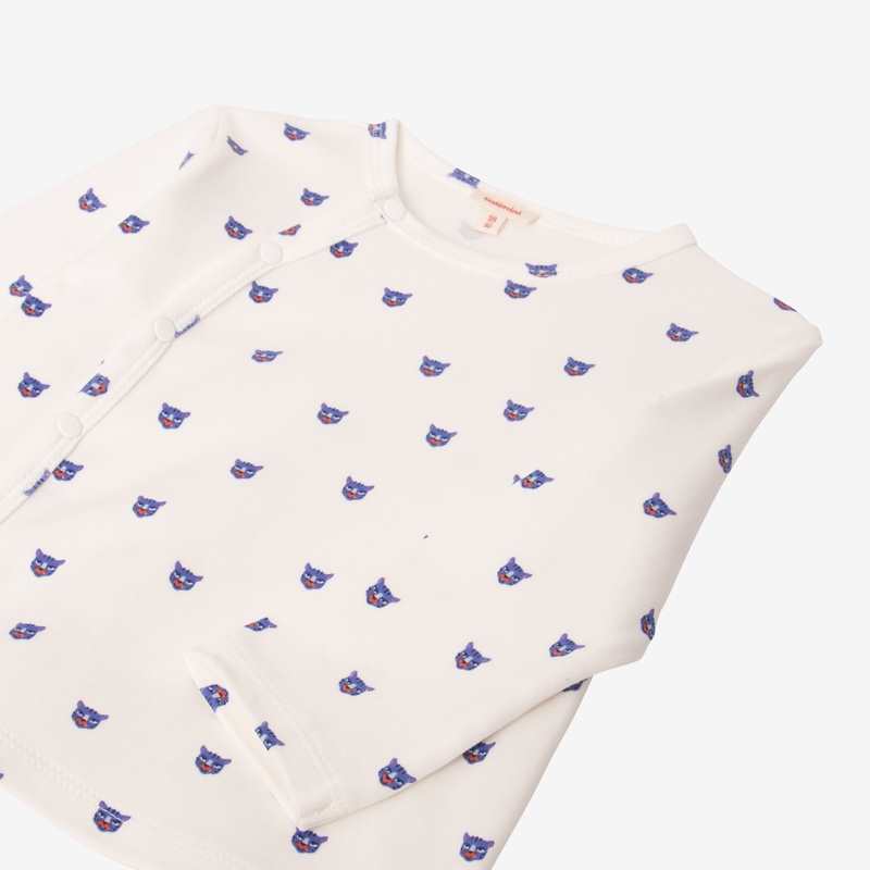 T-shirt bébé micro tigres beige Catimini