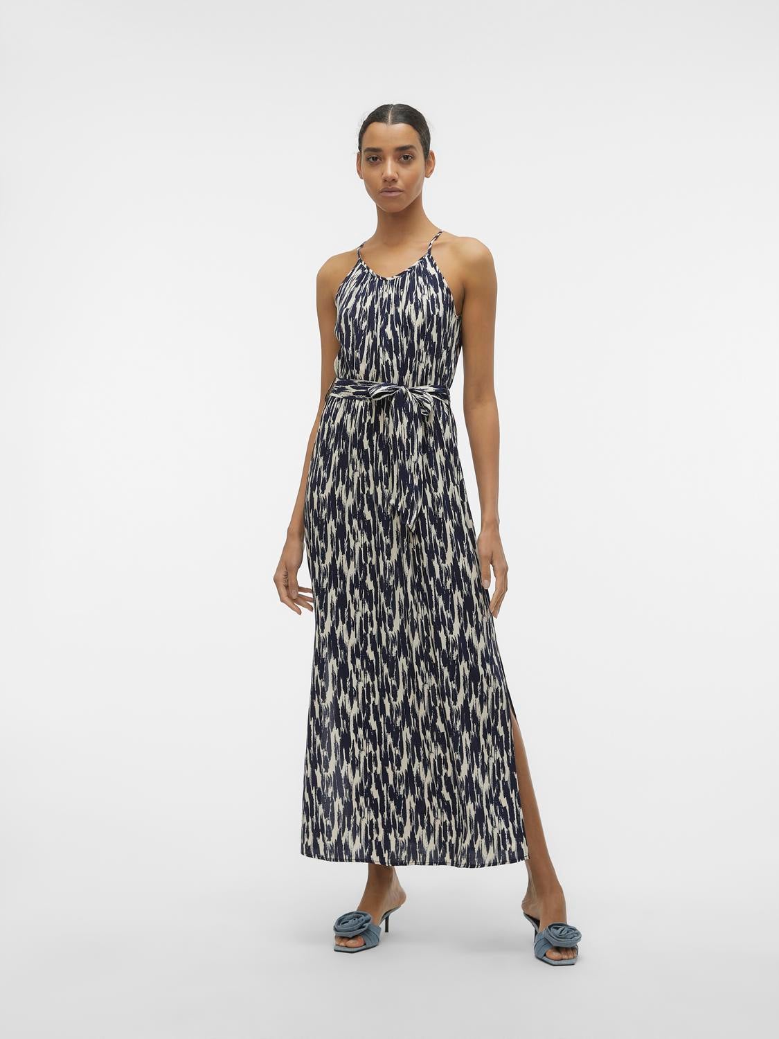 VMEASY Langes Kleid