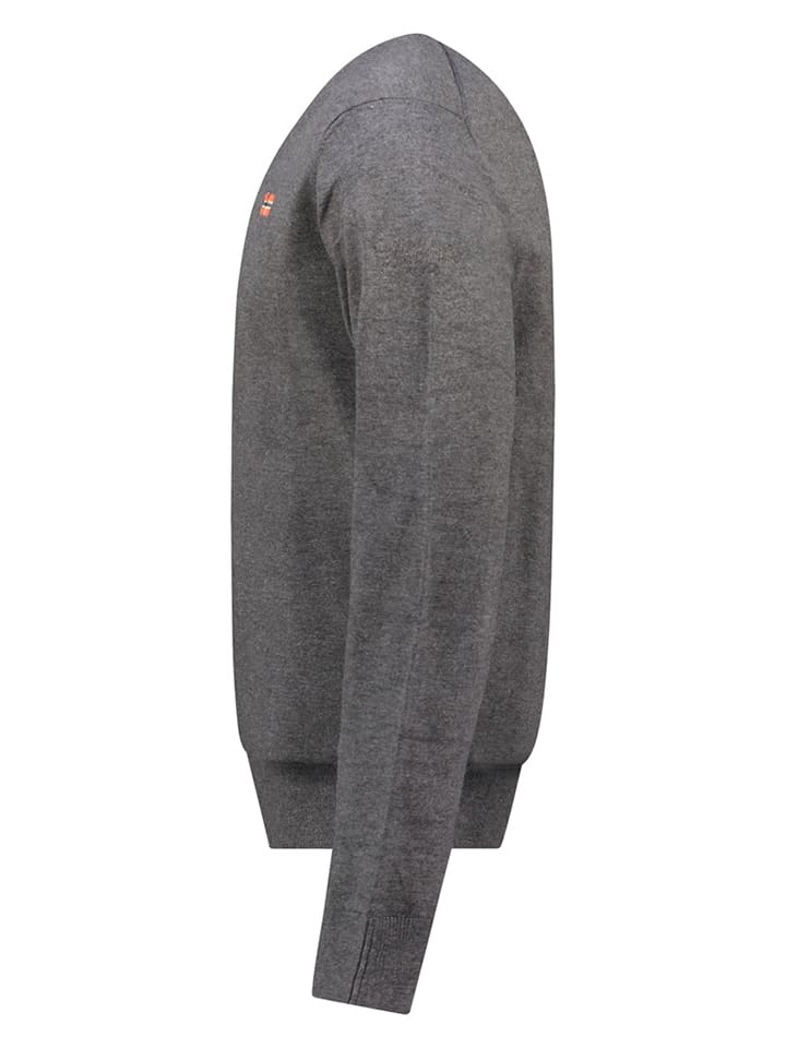 Geographical Norway Pullover in Anthrazit günstig kaufen
