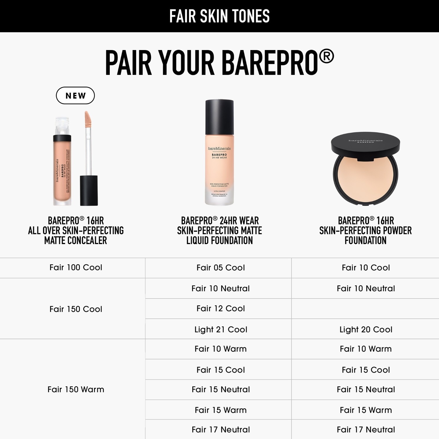 bareMinerals BarePro 16 HR Wear
