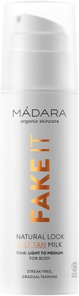 MÁDARA Fake It Natural Look Self Tan Milk Selbstbräunungslotion