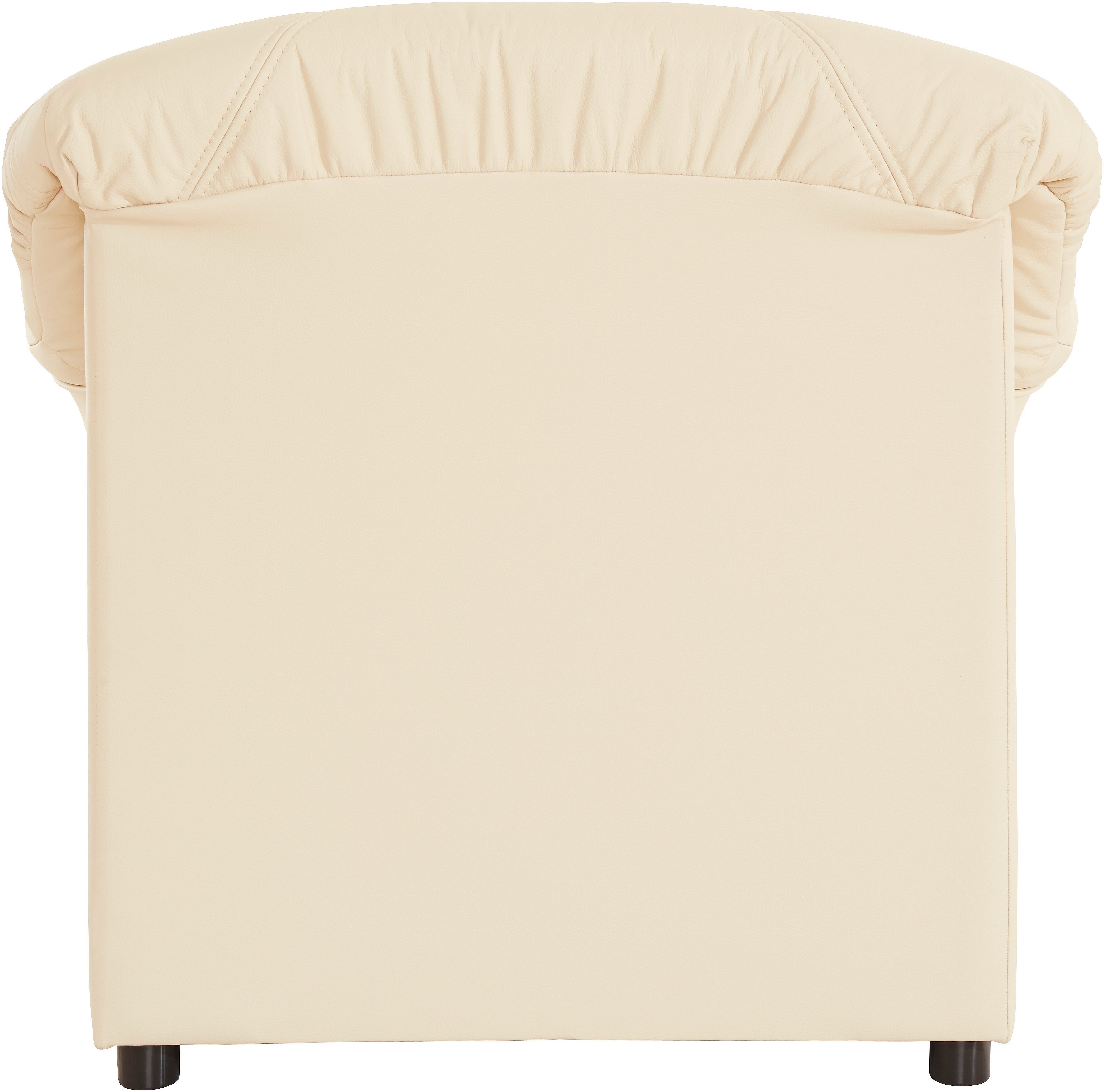 DOMO collection Sessel Flores, wahlweise mit Federkern (nicht bei Microfaser PRIMABELLE®-Struktur)