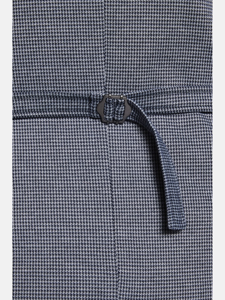 Charles Colby Sweatweste DUKE MADDOC in dunkelblau gemustert günstig kaufen