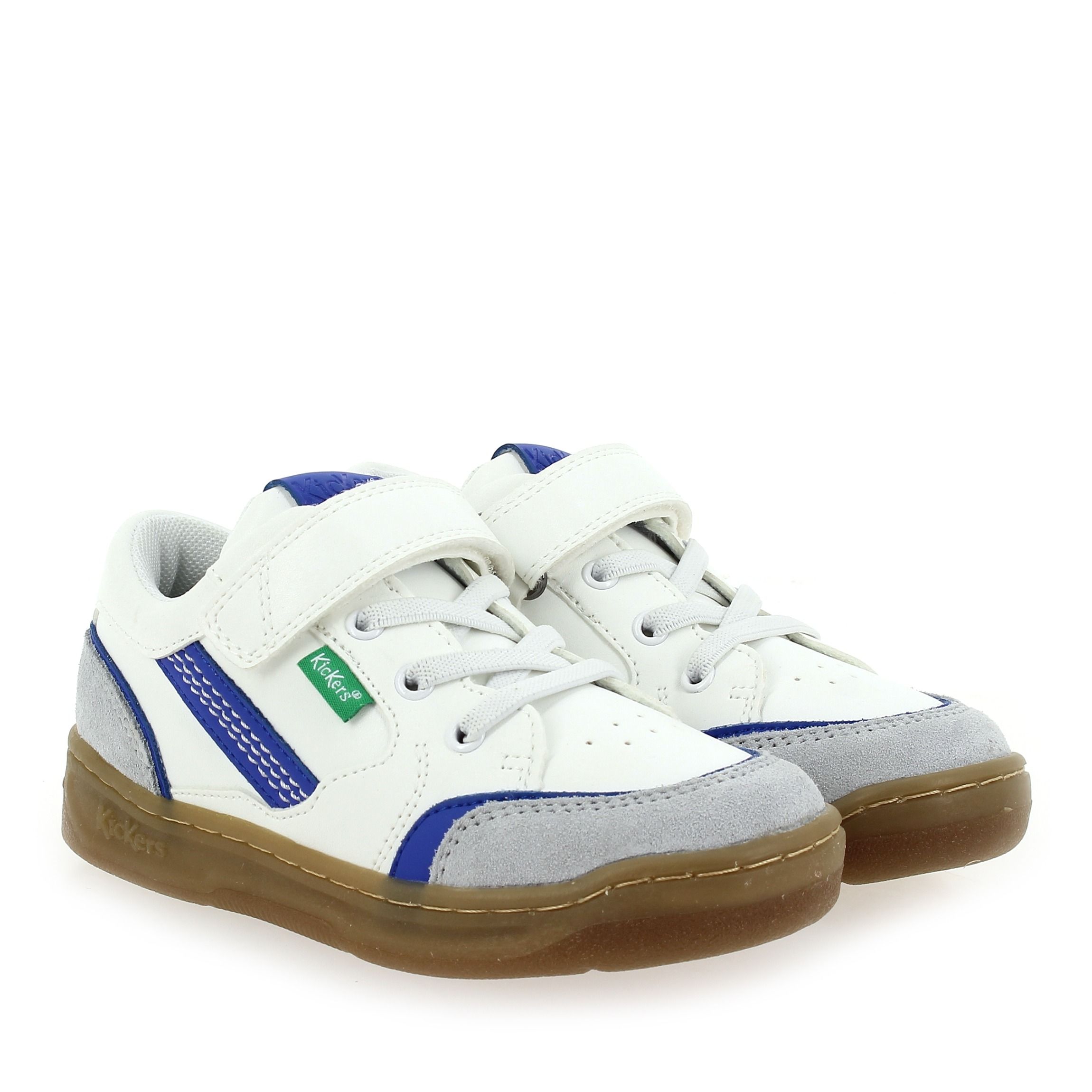 Kickers  KOUIC - Blanc Bleu