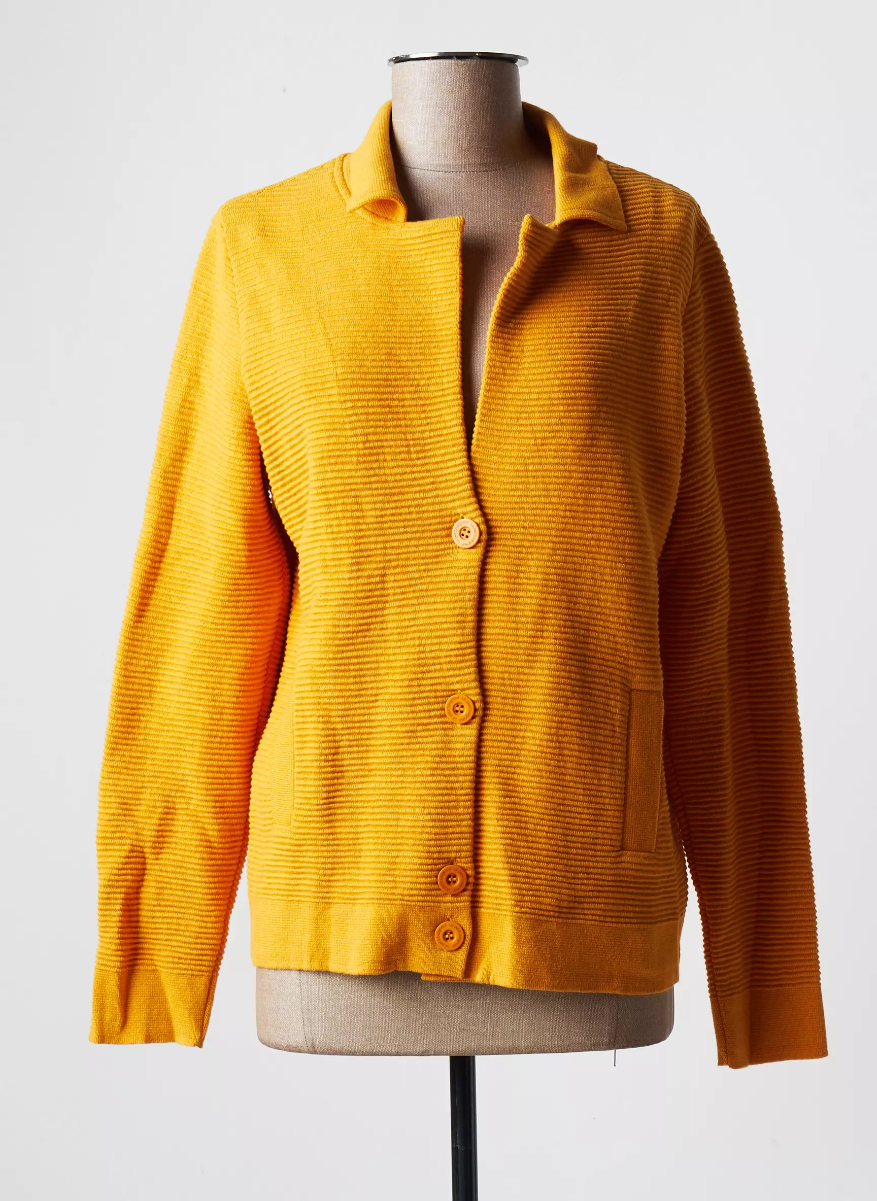 Le Petit Baigneur Cardigans Femme couleur jaune