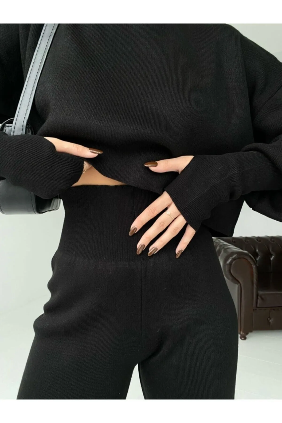 munora butik  Zweiteiler - Schwarz - Regular Fit