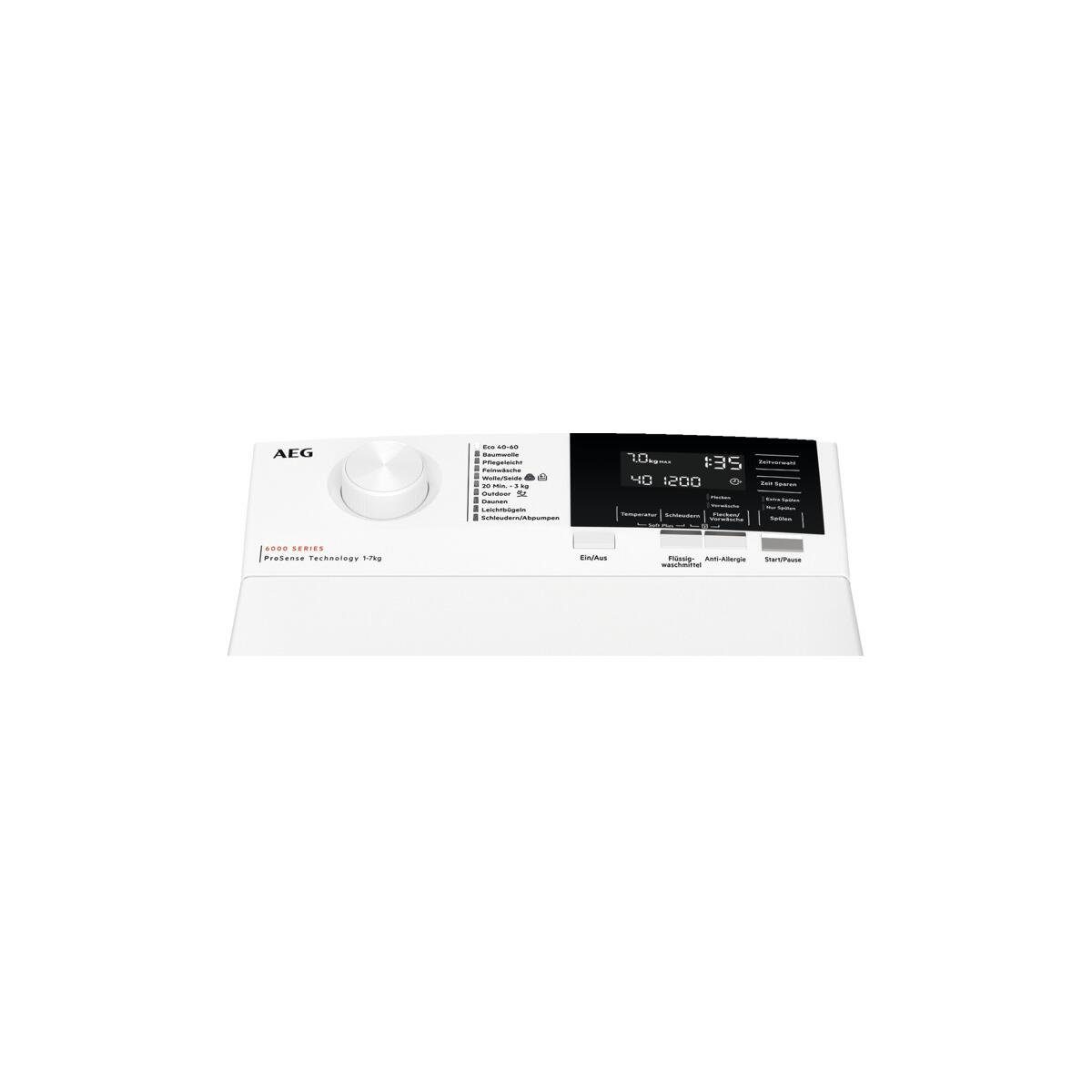 AEG Waschmaschine Toplader LTR6A60270, 1200 U/min