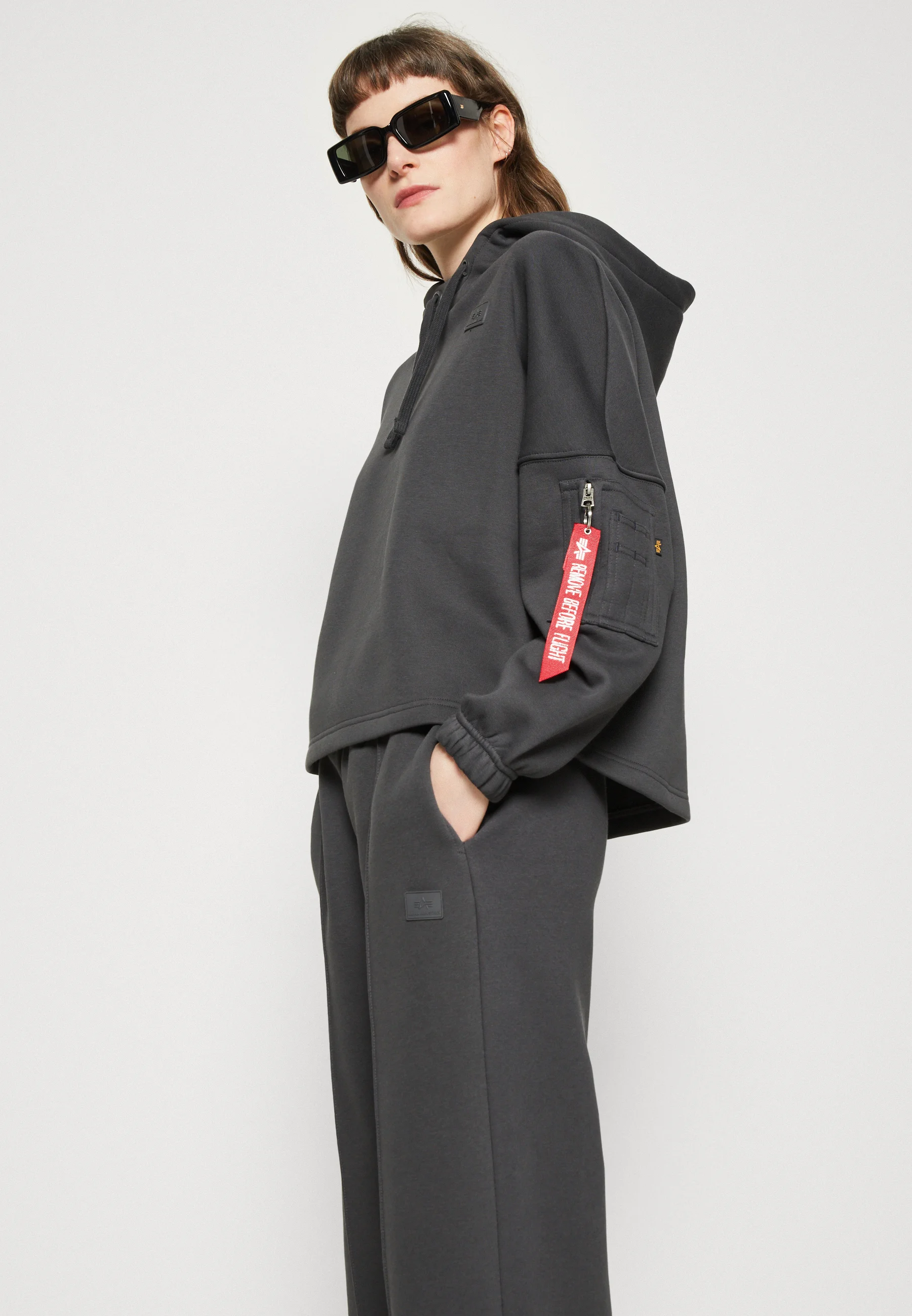 Sudadera con capucha Alpha Industries X-FIT LABEL