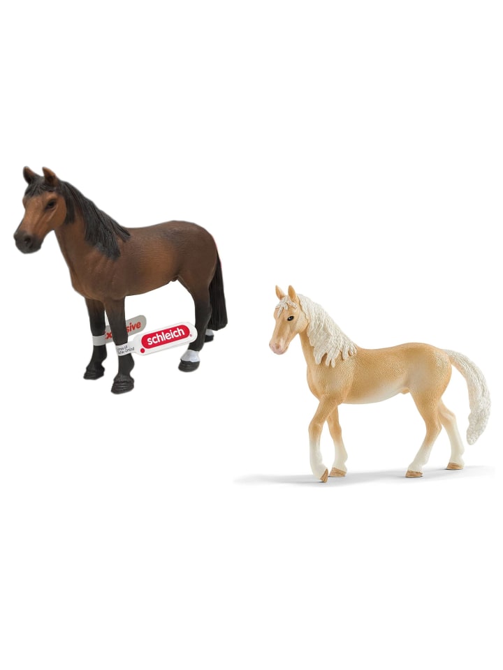 Schleich Tierfiguren - Pferde-Set mit 15 Pferden in bunt günstig kaufen onesize