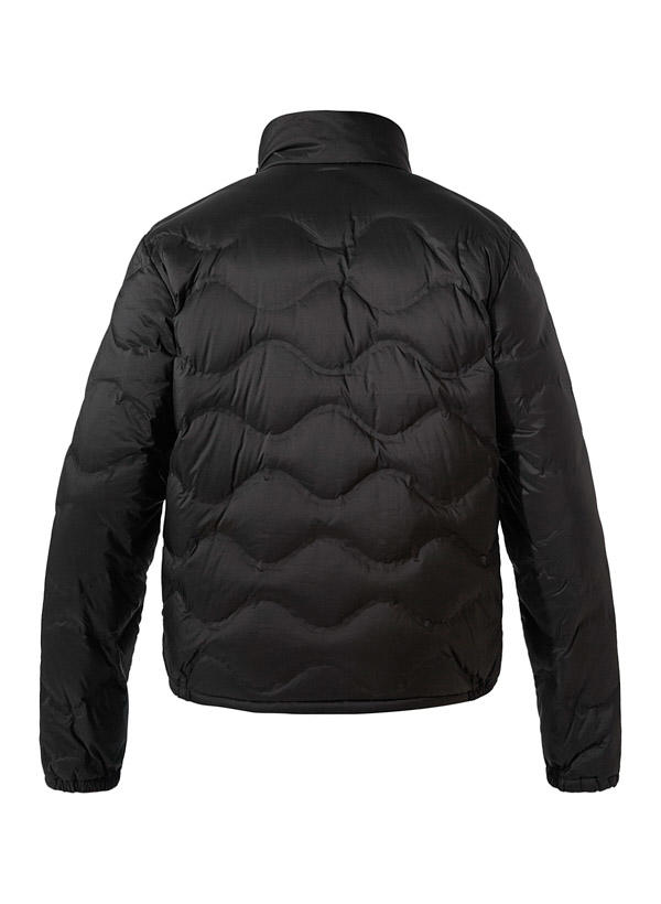 WOOLRICH, Daunenjacke, Mikrofaser, schwarz