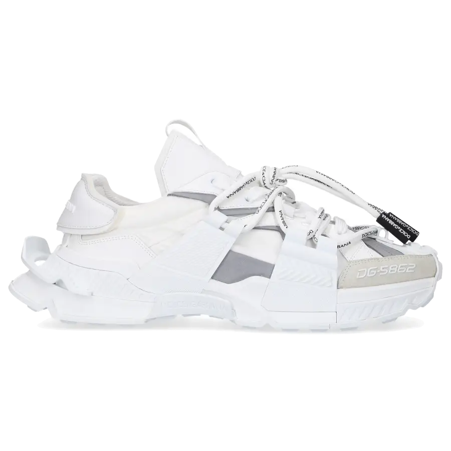 Dolce & Gabbana - Sneaker low BASSA Mesh - weiß