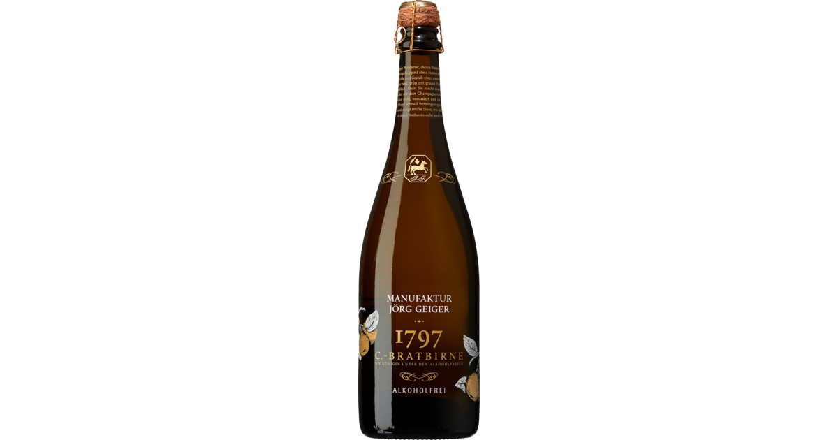 Champagner Bratbirne alkoholfrei