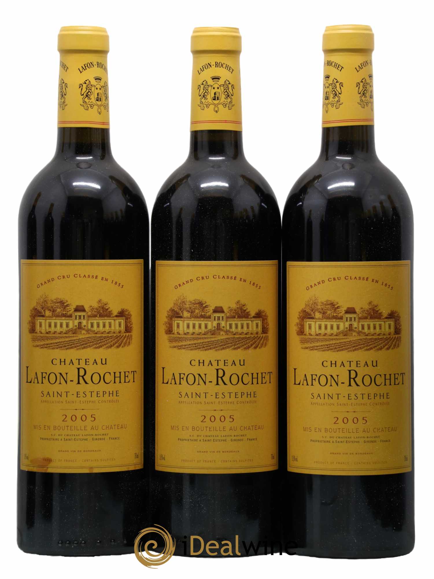 Château Lafon Rochet 4ème Grand Cru Classé  2005 - Lot de 12 Bouteilles