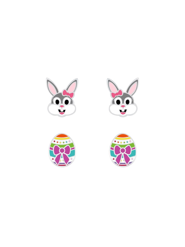 Alexander York Ohrstecker-Set HASE und EI in 925 Sterling Silber günstig kaufen onesize