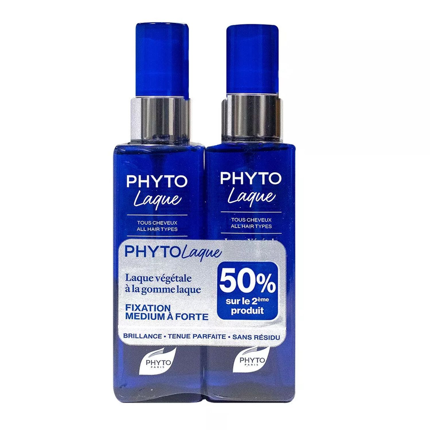 Phyto PhytoLaque Laque Végétale Fixation Médium - 2 x 100 ml