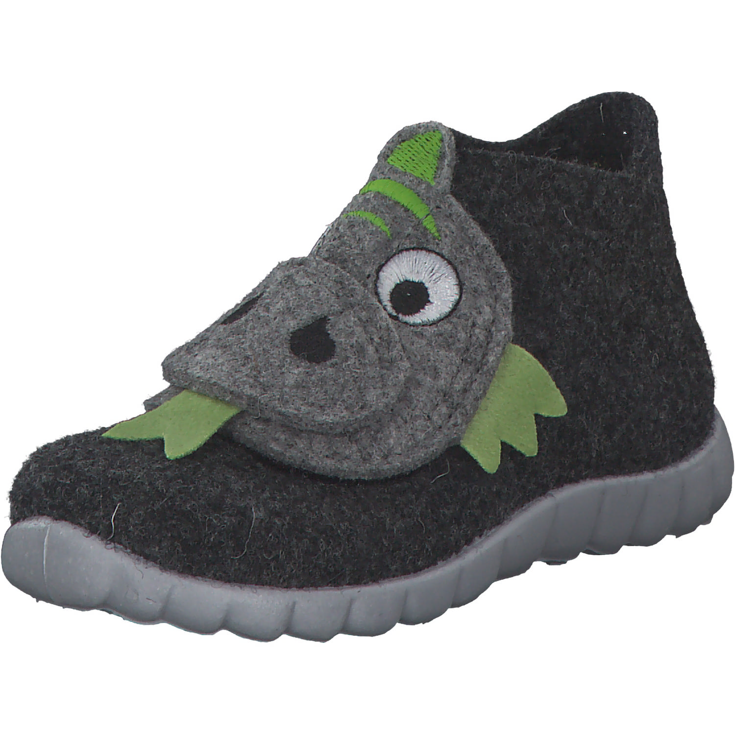 Superfit HAPPY 00295 M, Hausschuhe, Kinder, Schwarz