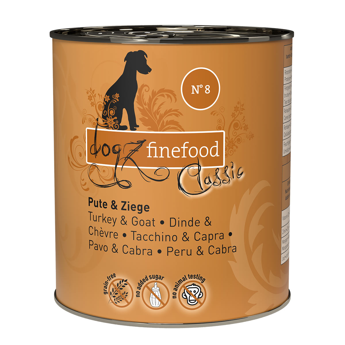 dogz finefood No. 08 Pute & Ziege günstig kaufen bei ZooRoyal