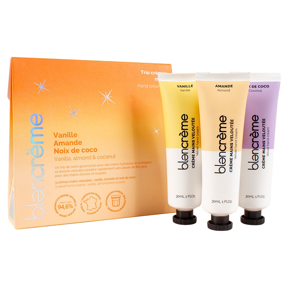 Blancreme Trio Crèmes Mains Gourmandes Edition Limitée Noël 2023 Soins Mains