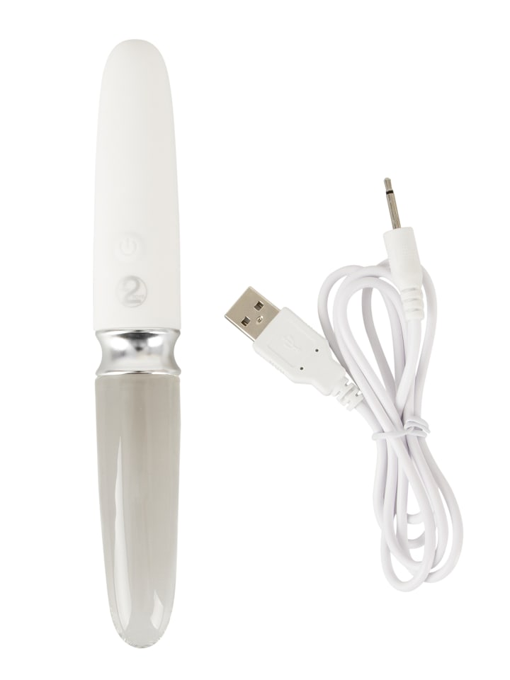Liaison Vibrator Straight LED Vibrator in weiß günstig kaufen 17,6 cm