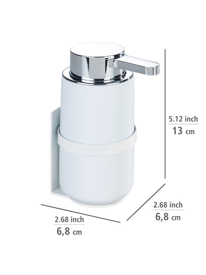 Wenko Wand Seifenspender Woya, Weiß, Wand Seifenspender Mod. Woya, Weiß in Weiß günstig kaufen onesize