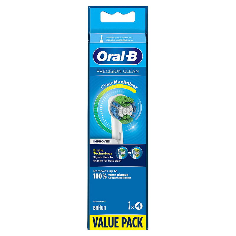 Oral-B Oral-B børstehoder 4-pk, Precision clean