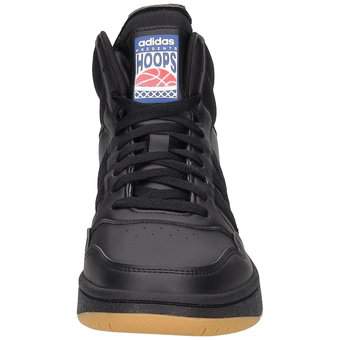 adidas HOOPS 3.0 MID Sneaker in schwarz