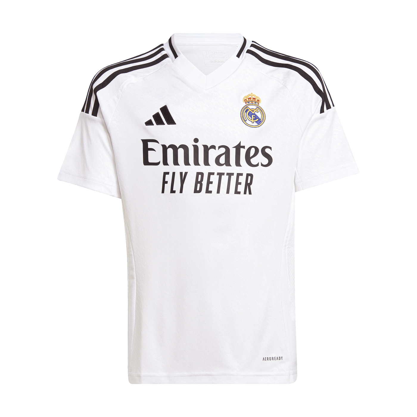 adidas Real Madrid Trikot Home 2024/2025 Kids Weiss
