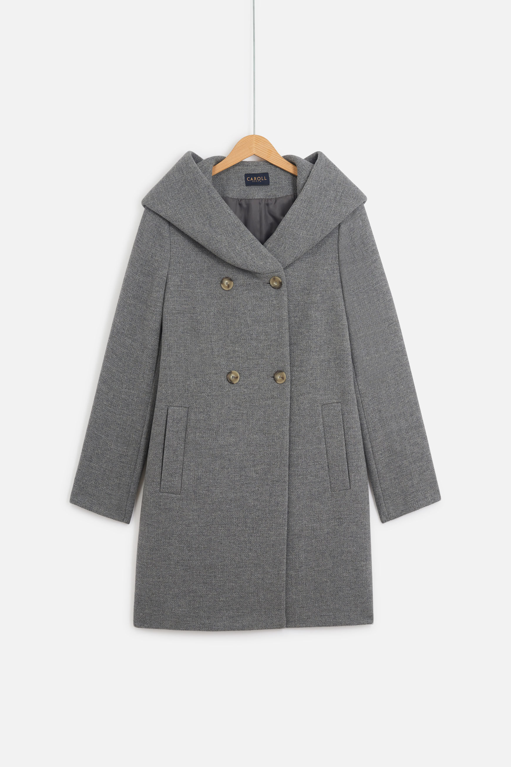 manteau acarena gris femme
