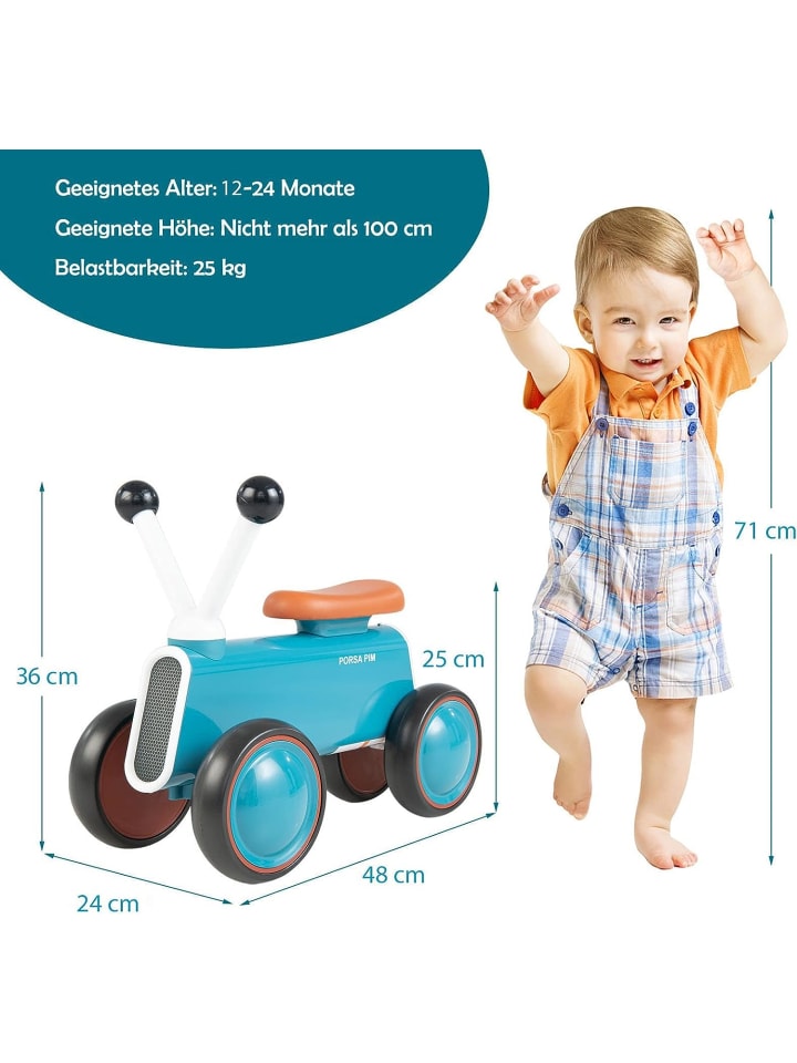 COSTWAY Lauflernrad 10-24 Monaten in Blau günstig kaufen 48 cm