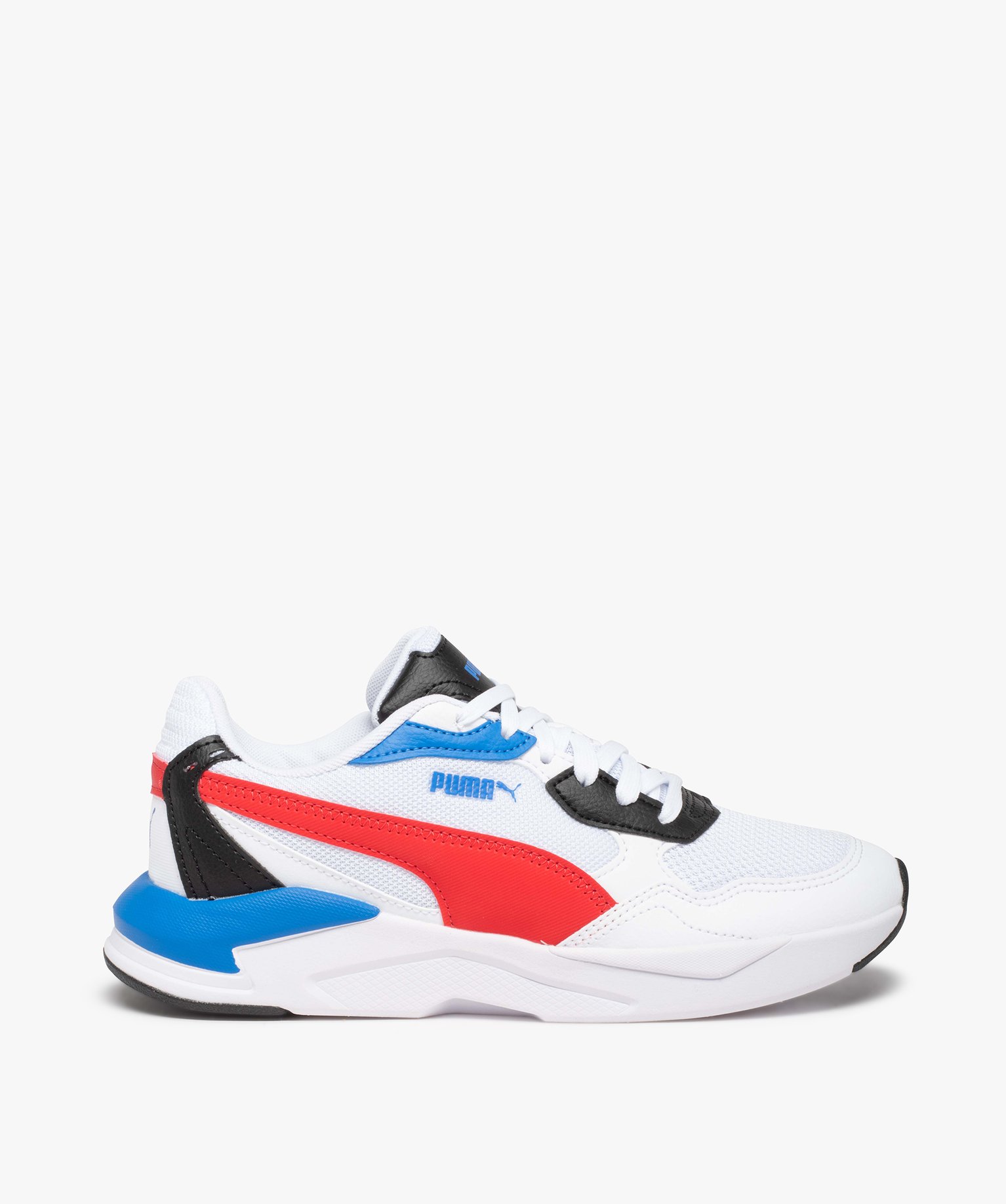 Baskets Garçon multimatière colorées – Puma XRay Speed blanc | GEMO