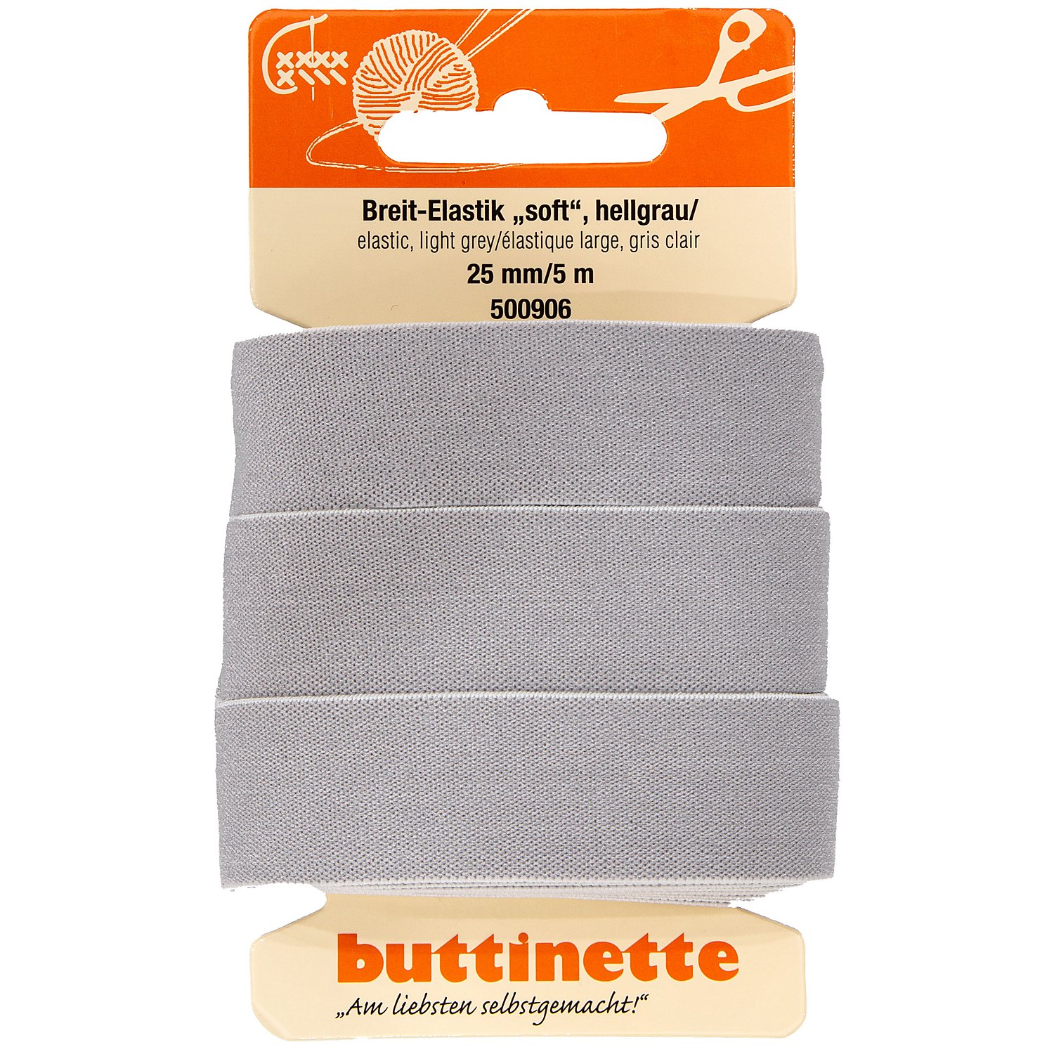 buttinette Soft-Gummiband 