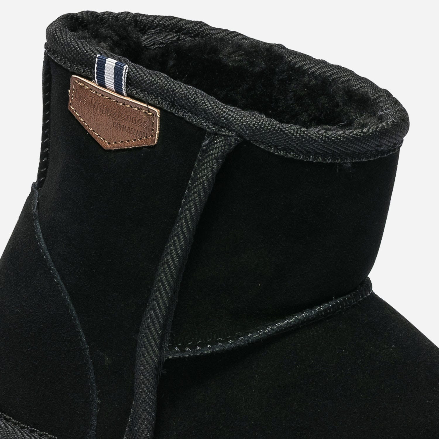 Boots LES TROPEZIENNES par M.Belarbi noire fourrée