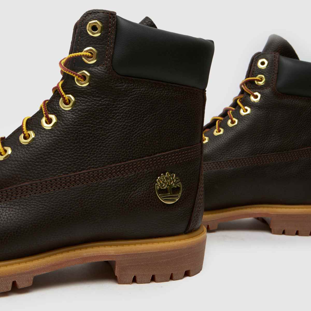 Timberland – Premium 6-tums stövlar i mörkbrun