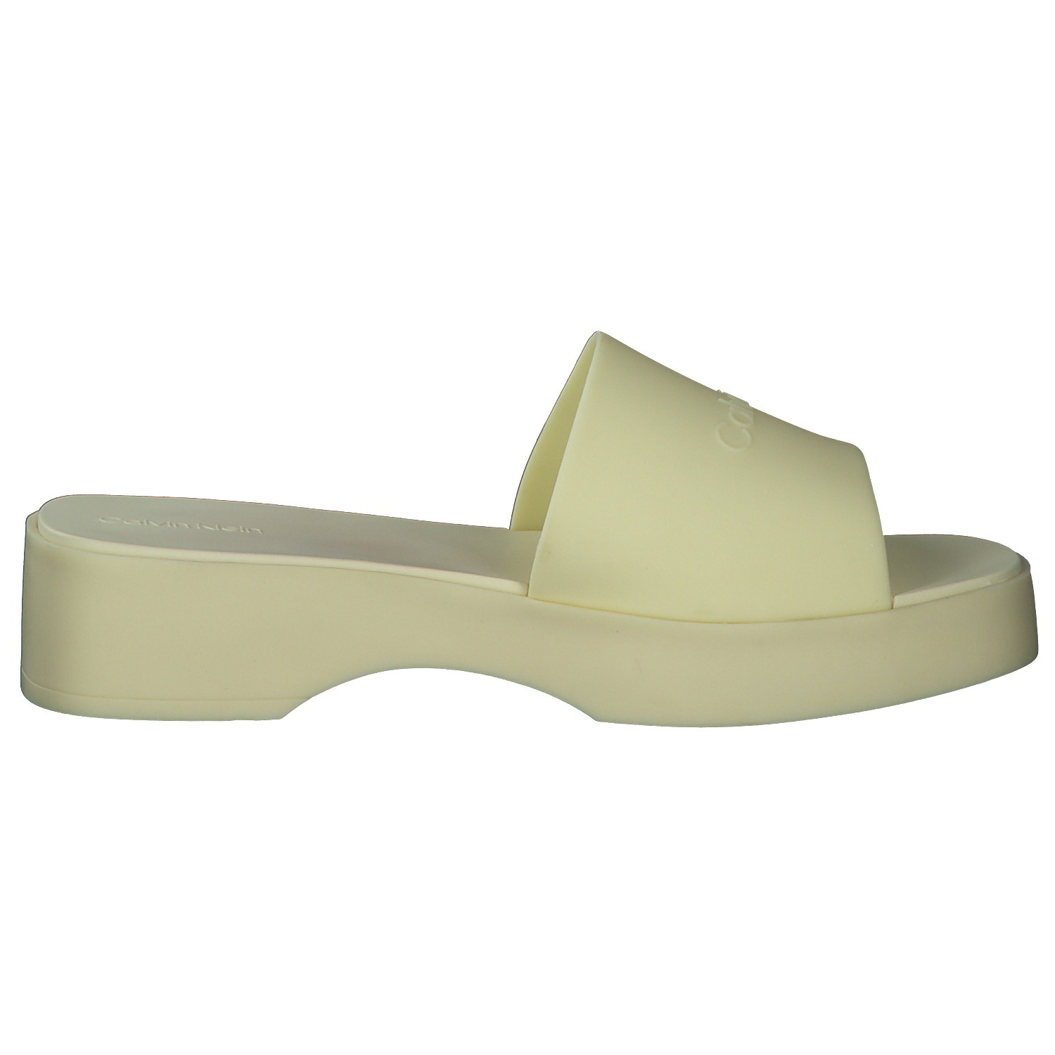 Calvin Klein HW0HW00749, Offene Halbschuhe, Damen, Gelb