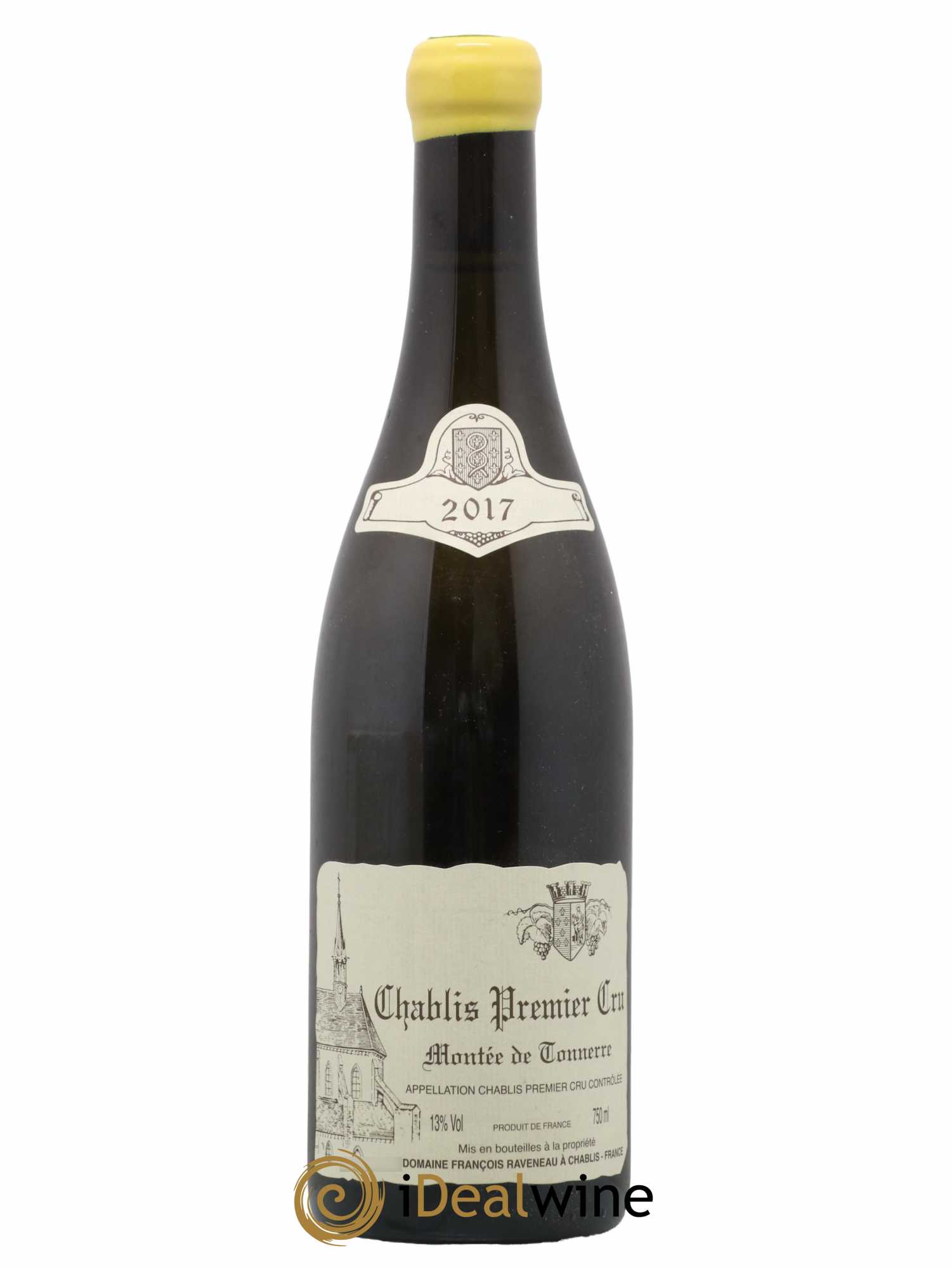 Chablis 1er Cru Montée de Tonnerre Raveneau (Domaine)  2017 - Lot de 1 Bouteille