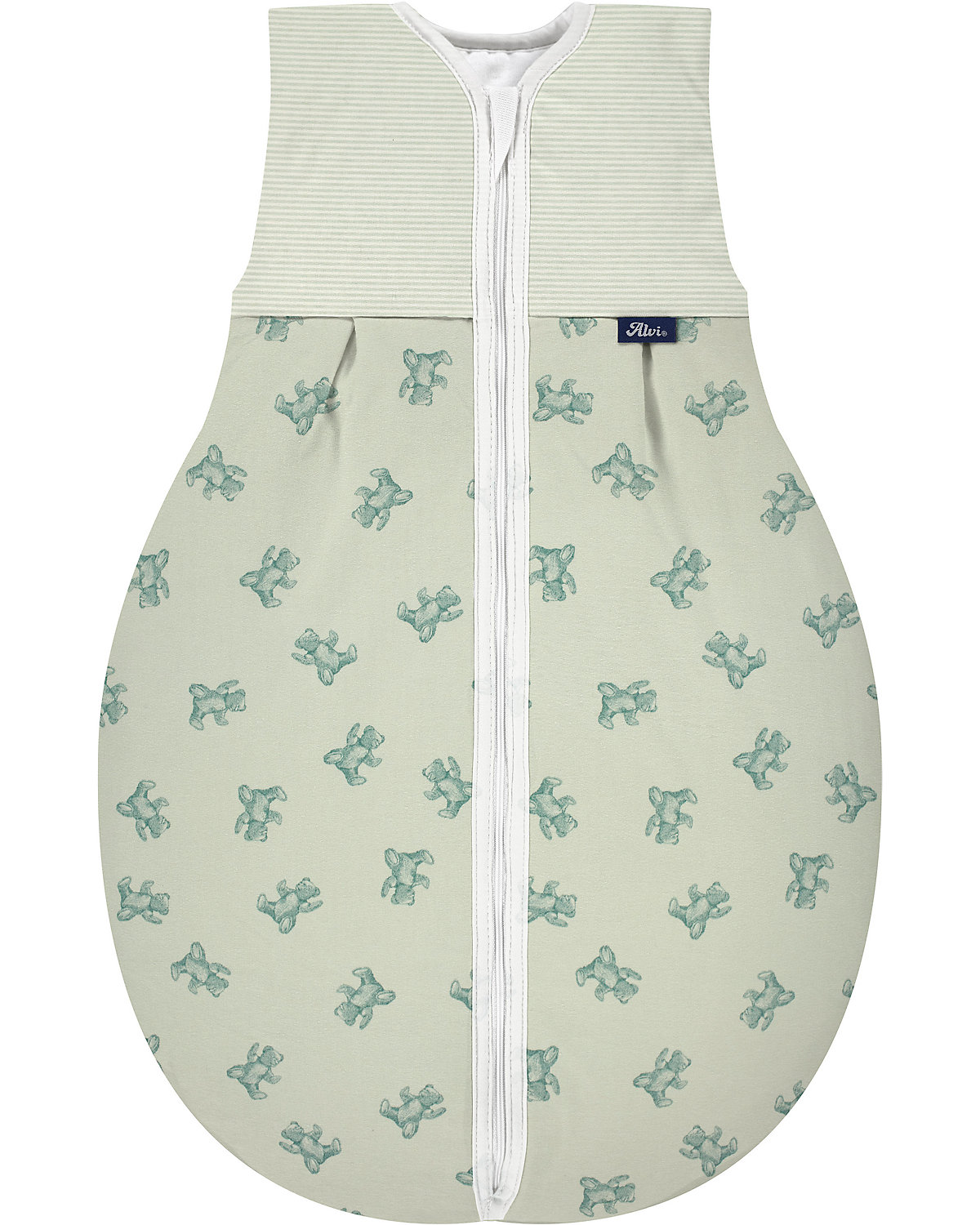 Kugelschlafsack Thermo, Bio Baumwolle - TOG 2,5 - Teddy 1961, 70 cm