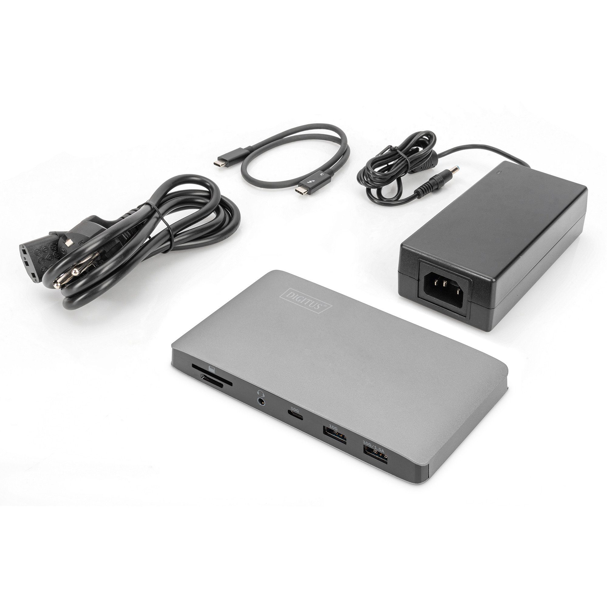 Digitus Laptop-Dockingstation Digitus Digitus Thunderbolt 3 Dockingstation 8K