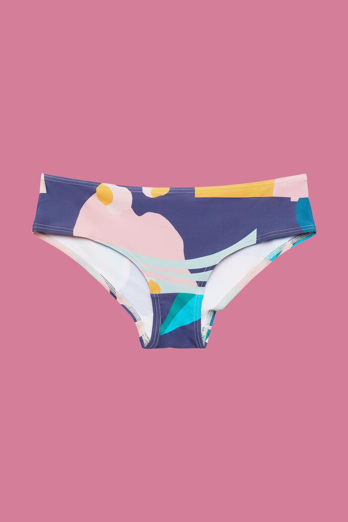 Bikinihose in Hipster-Form mit Print