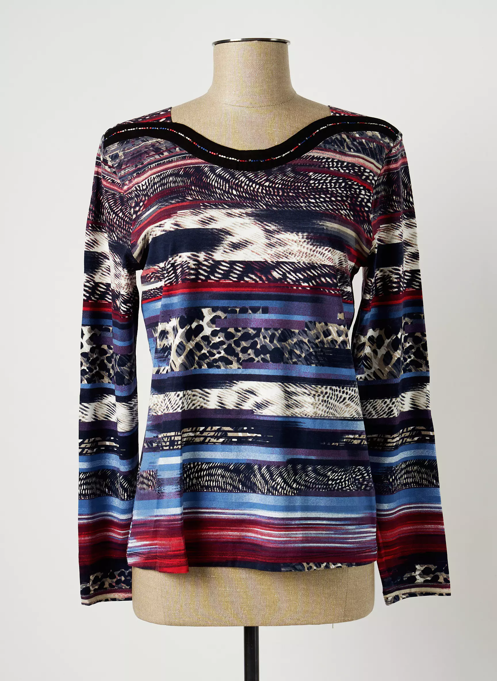Griffon Tshirts Femme couleur bleu